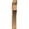 Ekena Millwork Westlake Craftsman Rough Sawn Outlooker, Western Red Cedar, 8"W x 48"D x 48"H OUT08X48X48WTL04RWR - alternate 3